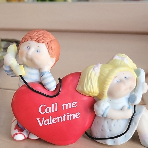 1984 Cabbage Patch Call Me Valentine Figurine Signed - Picture 2 of 4